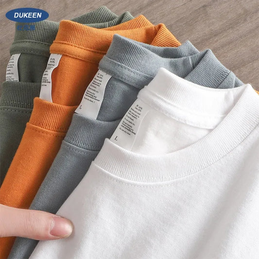 Dukeen Oversized 280gsm Cotton T-Shirt – Unisex Streetwear